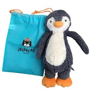 Jellycat Bashful Penguin Plush with Dust bag
